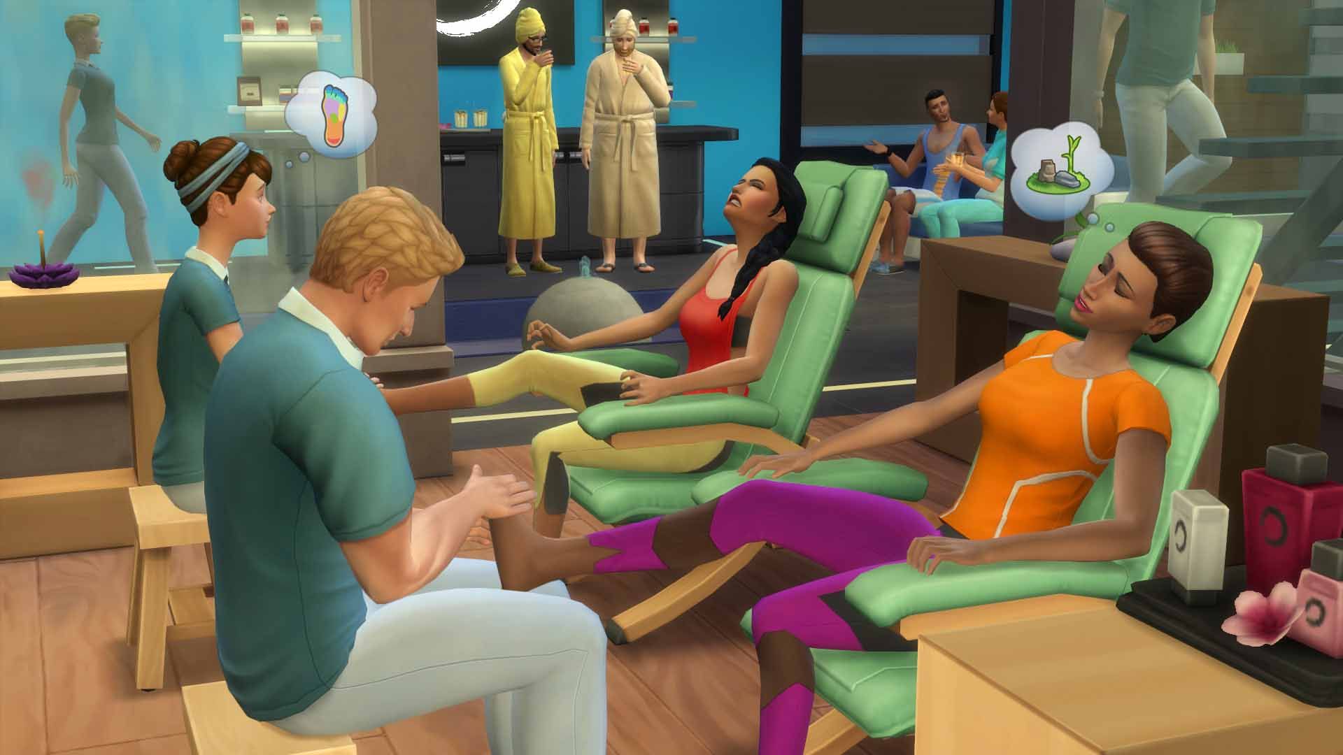 Die Sims™ 4 Bundle - Zeit für Freunde, Wellness-Tag ...