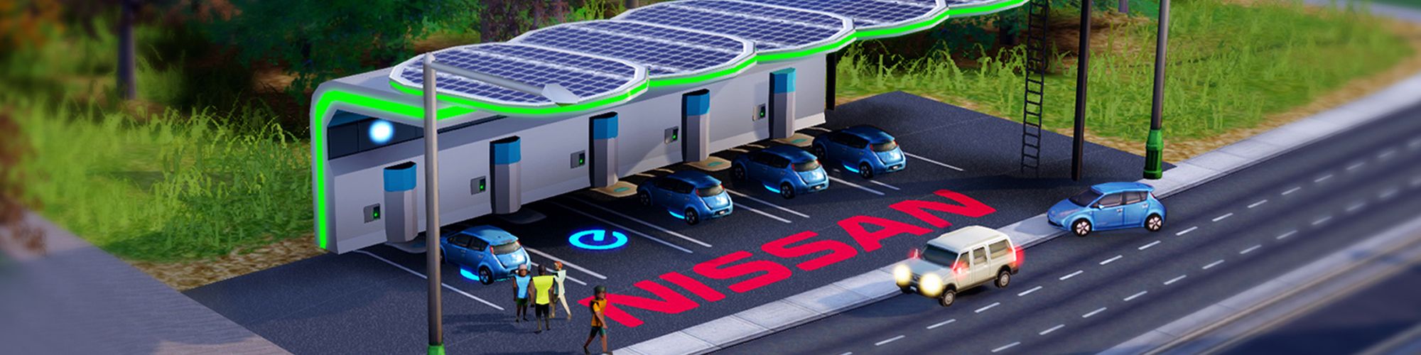 Nissan leaf simcity